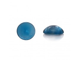 London Blue Topaz Round Cabochons 12x12mm