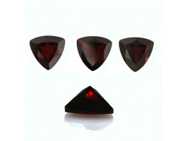 Zambian Garnet Trillion Faceted Cut 10x10mm