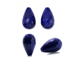 Lapis Faceted  Tear Drop 10x16mm