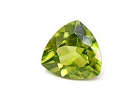 Peridot Trillion Cut 8MM