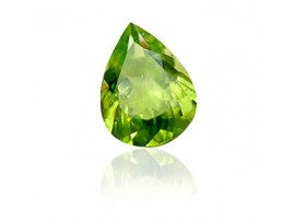Peridot Pear Cut 7X9MM