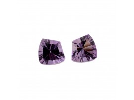 Amethyst Fancy  Concave Cut 8x8mm