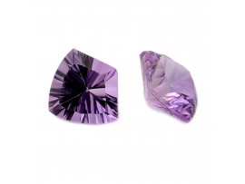 Amethyst Fancy  Concave Cut 8x8mm
