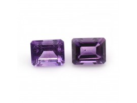 Amethyst  Octogan cut 7X9MM