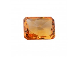 Citrine Octogon Checker Cut 15x20mm 