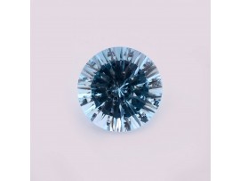 Sky Blue Topaz Round Concave Cut 12MM