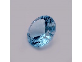 Sky Blue Topaz Round concav Cuts 10MM