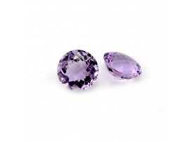 Amethyst Round checker 15x15mm
