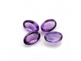 Amethyst Oval Cabs  10x14mm